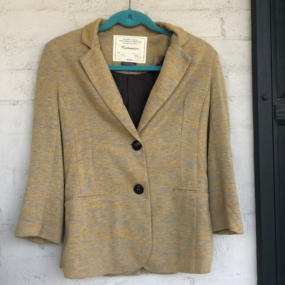 Anthropologie Cartonnier To A Tee knit blazer size Small - Picture 2 of 8